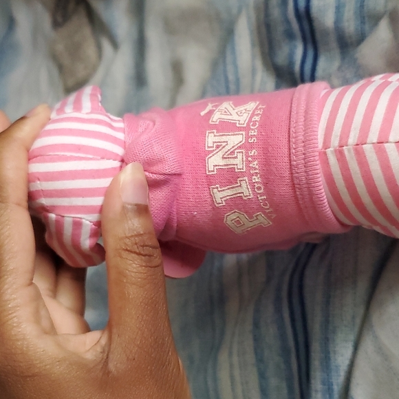 Victoria Secret Pink Stripe Pup - Picture 4 of 7